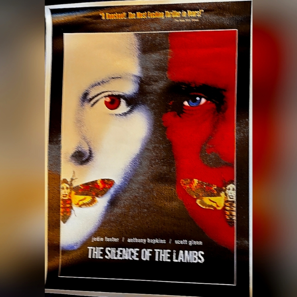Silence of the Lambs Movie Canvas Art Print